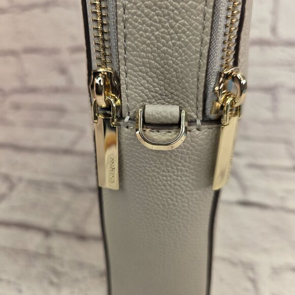 Kate Spade New York Margaux Leather Women Universal Laptop Bag True Taupe Mint - Picture 3 of 16